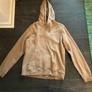 Light brown/tan Nike men’s hoodie
